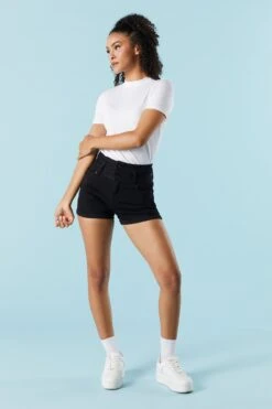 Ibiza Black Wash Denim Short -Mini Aura Shop 052039078863 01 2