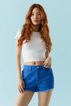Refuge Chelsea Coloured Denim Short -Mini Aura Shop 052065531000 40