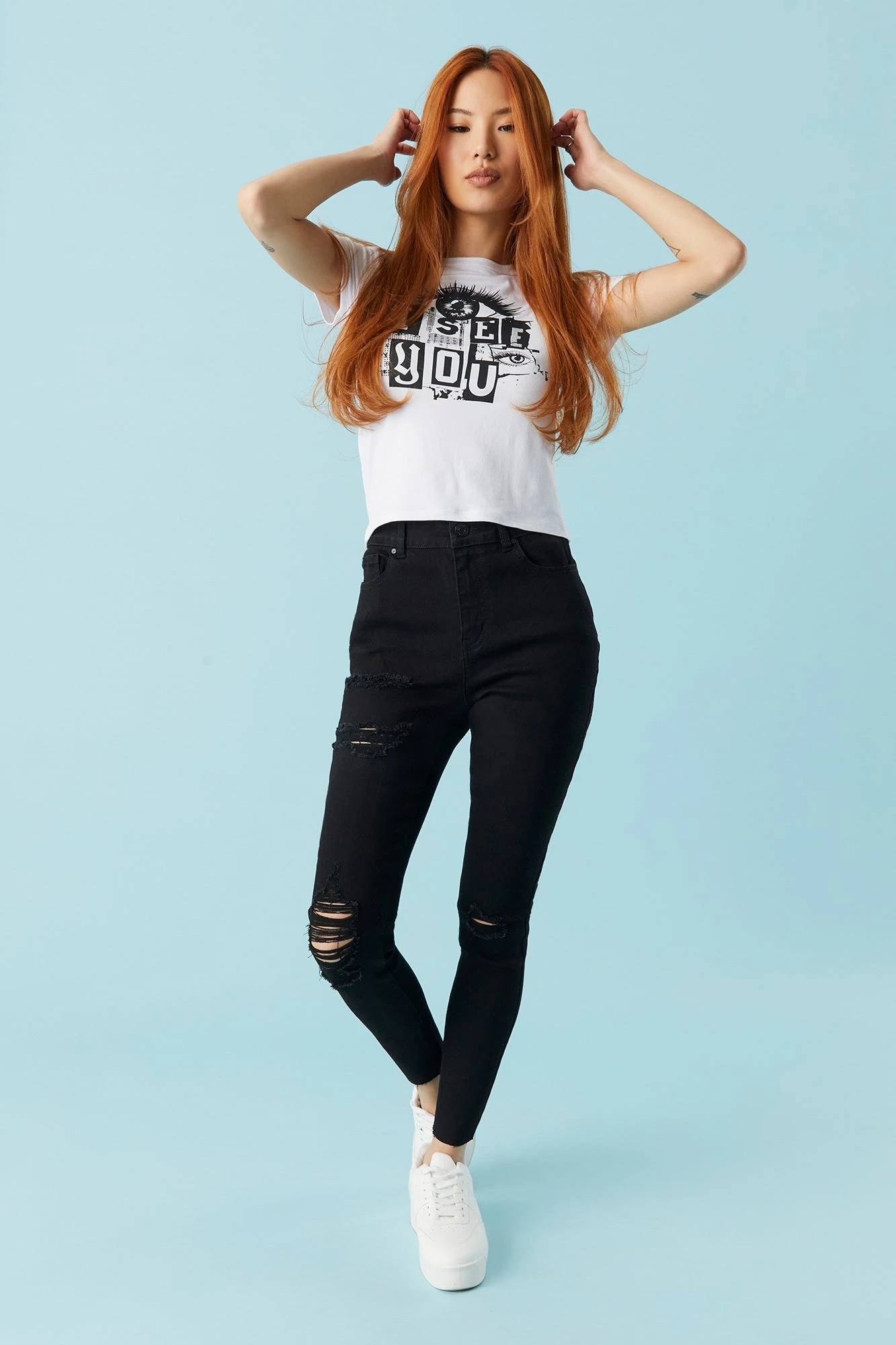 Refuge Miami Distressed Crop Skinny Jean 3 Refuge Miami Distressed Crop Skinny Jean