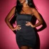 Ruched Bungee Strap Bodycon Dress 2 Ruched Bungee Strap Bodycon Dress -Mini Aura Shop 053032383545 01 3
