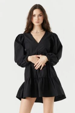 Tiered Babydoll Dress 14 Tiered Babydoll Dress -Mini Aura Shop 053203033726 01