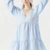 Tiered Babydoll Dress -Mini Aura Shop 053203033726 45 0 1