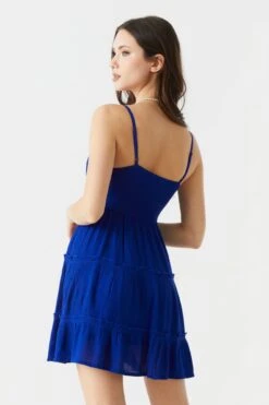 Crochet Top Tiered Mini Dress 20 Crochet Top Tiered Mini Dress -Mini Aura Shop 053259980394 40 1