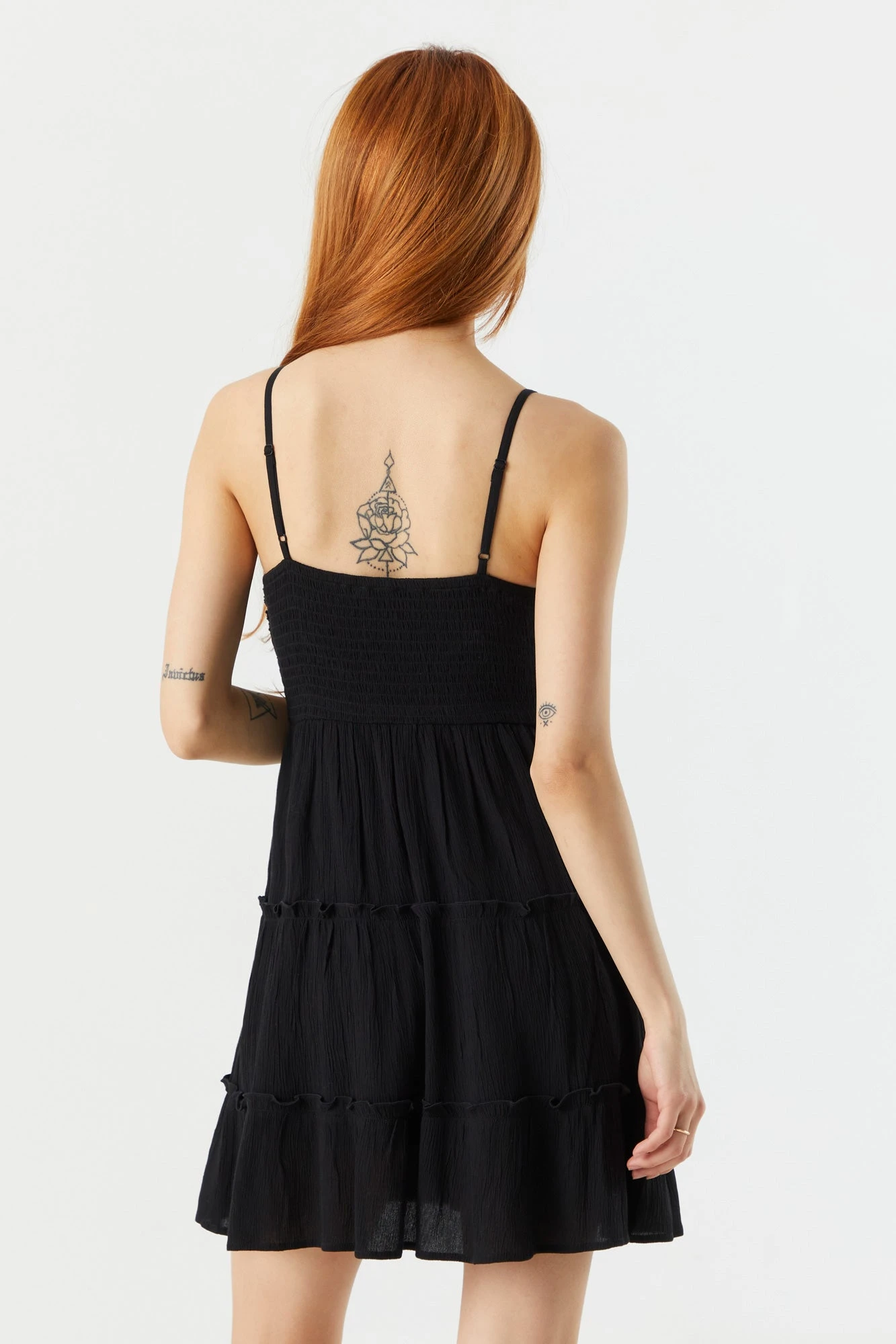 Crochet Tiered Mini Dress 7 Crochet Tiered Mini Dress - Image 5