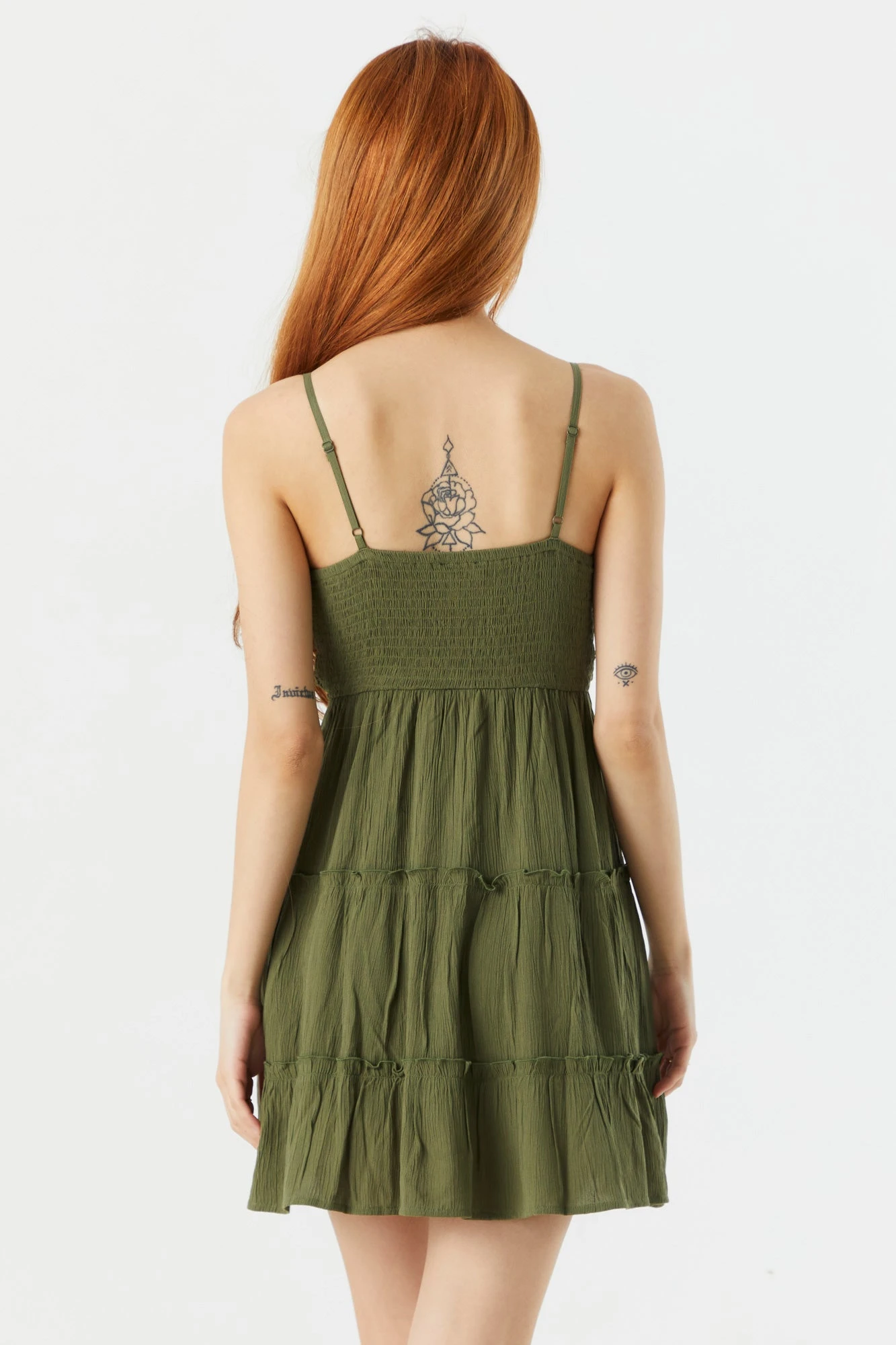 Crochet Tiered Mini Dress 4 Crochet Tiered Mini Dress - Image 2