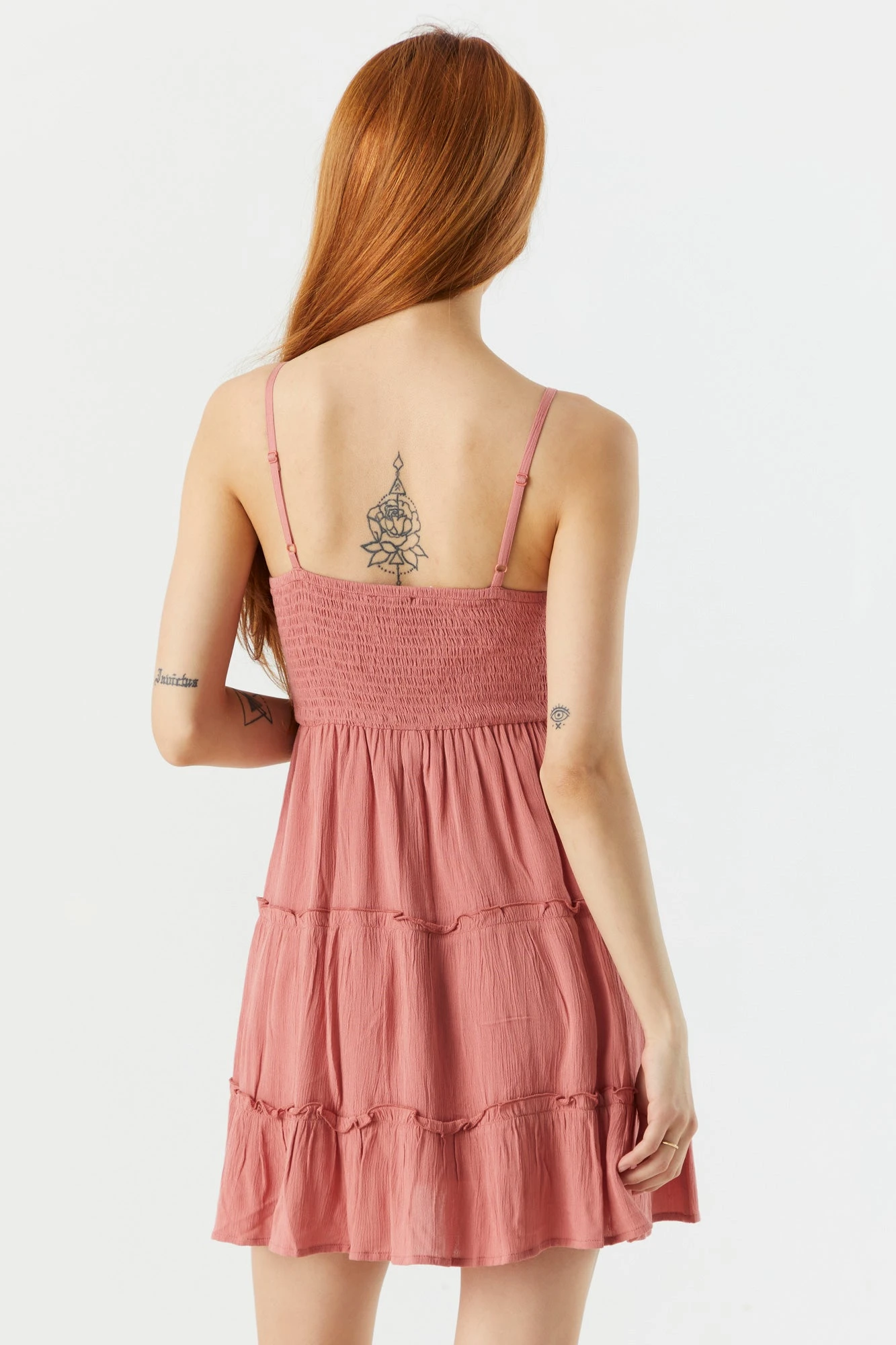 Crochet Tiered Mini Dress 16 Crochet Tiered Mini Dress - Image 14