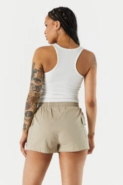 Drawstring Cargo Short -Mini Aura Shop 053439070343 24 1