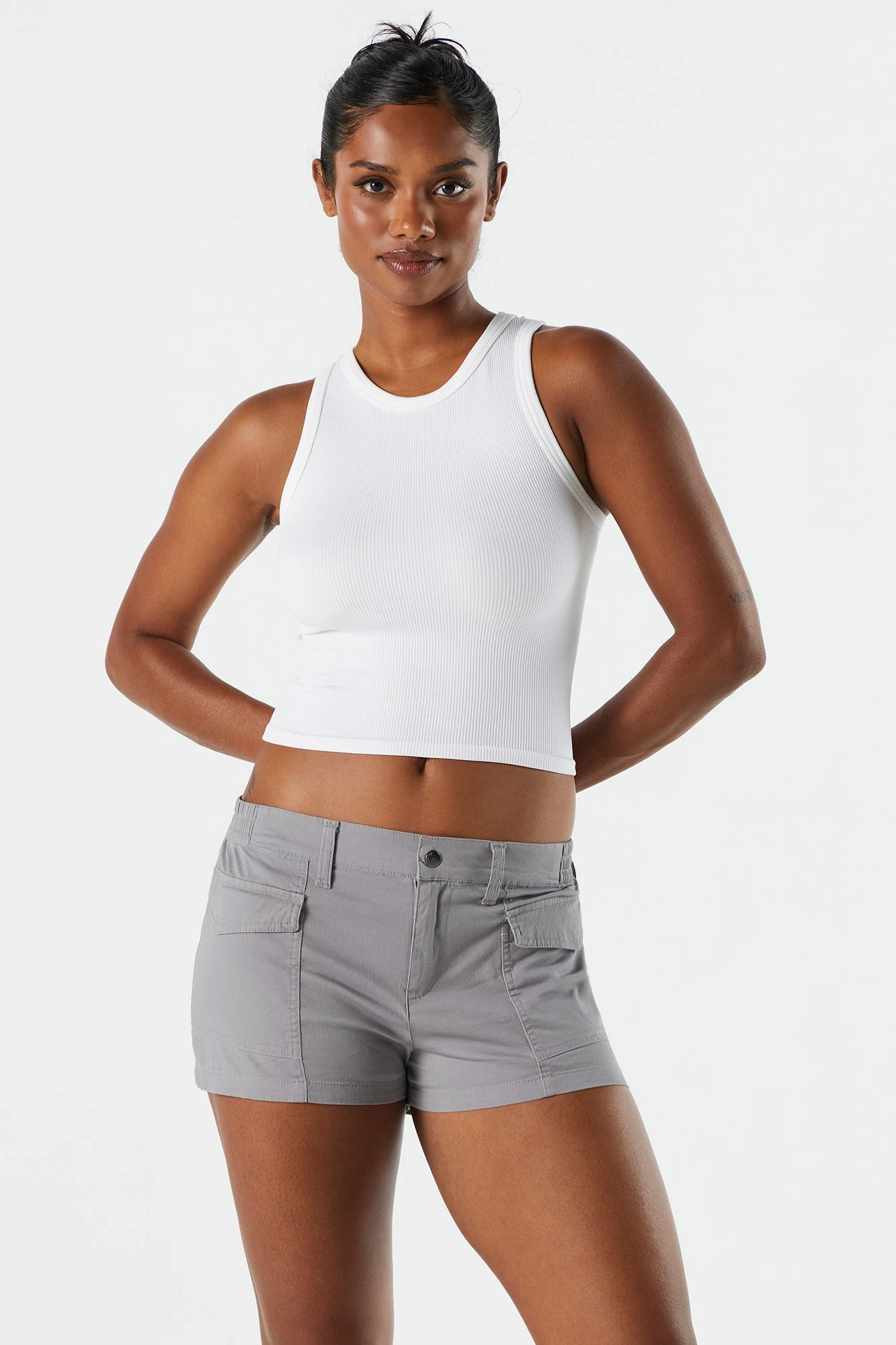 Poplin Low Rise Cargo Short 9 Poplin Low Rise Cargo Short - Image 7