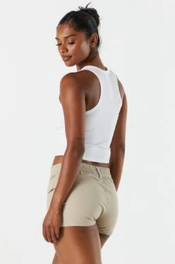 Poplin Low Rise Cargo Short 27 Poplin Low Rise Cargo Short -Mini Aura Shop 053439071355 24 1