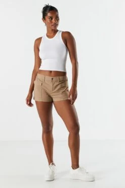Poplin Low Rise Cargo Short 19 Poplin Low Rise Cargo Short -Mini Aura Shop 053439071355 90 2