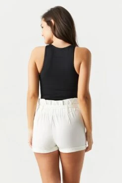 Belted Paperbag Short -Mini Aura Shop 053439074314 35 1