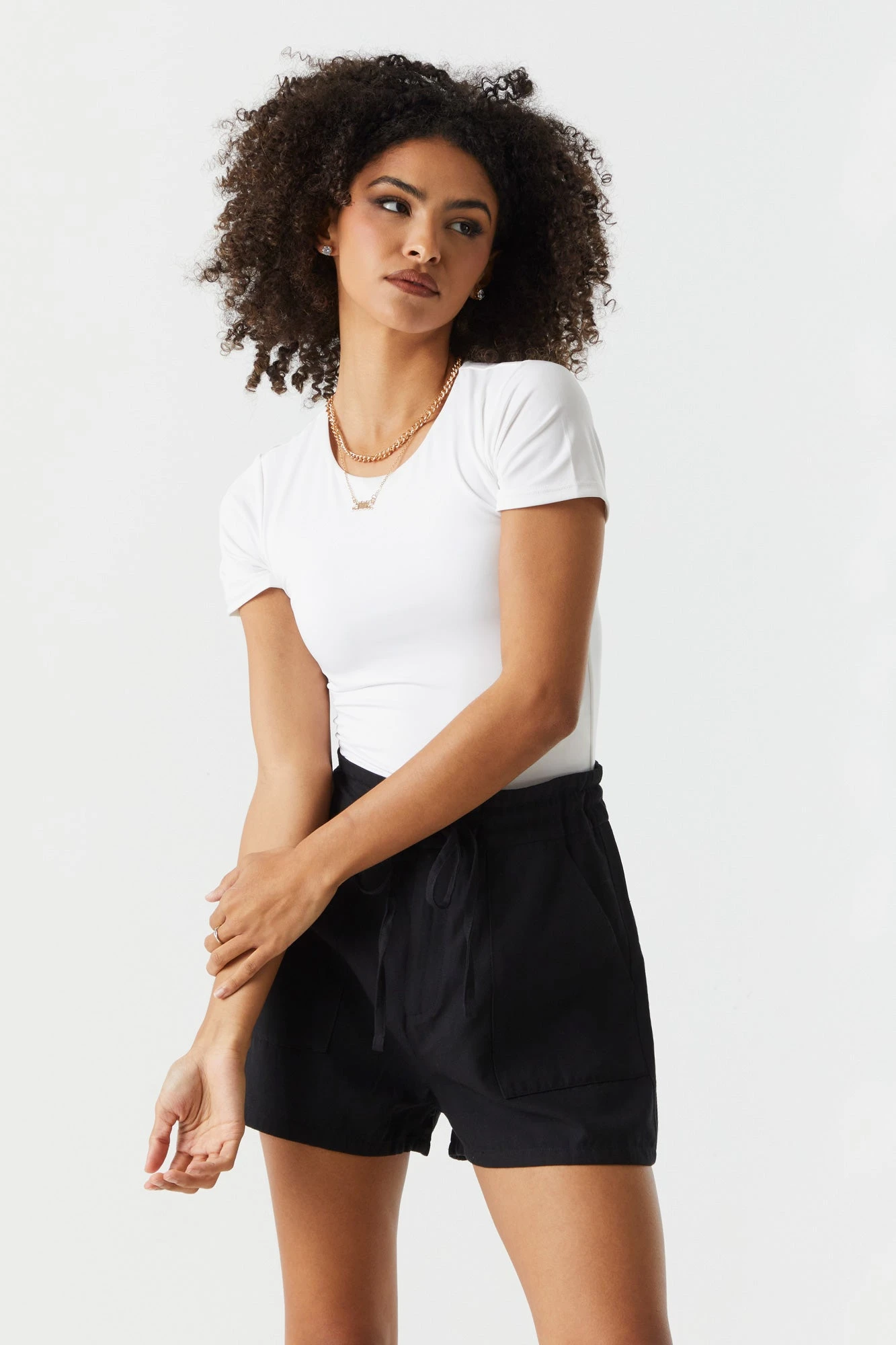 Oversized Pocket Drawstring Short 6 Oversized Pocket Drawstring Short - Image 4