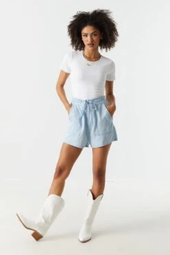 Oversized Pocket Drawstring Short 25 Oversized Pocket Drawstring Short -Mini Aura Shop 053456181348 38 2