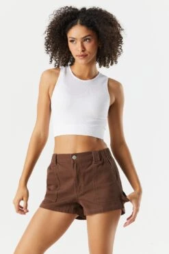 High Rise Denim Carpenter Short -Mini Aura Shop 053465531618 20 e1ca999a 1d1d 42d2 b0d7 5d87ac453f28