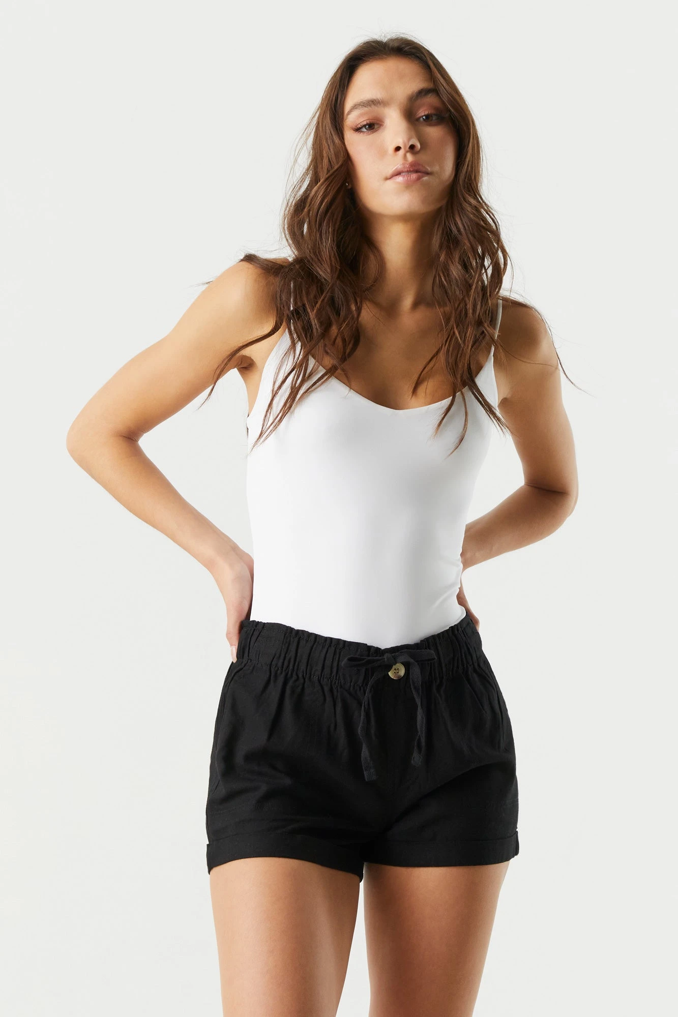 Linen Drawstring Short 7 Linen Drawstring Short - Image 5