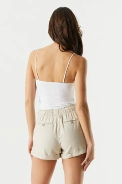 Linen Drawstring Short 29 Linen Drawstring Short -Mini Aura Shop 053465532001 24 1
