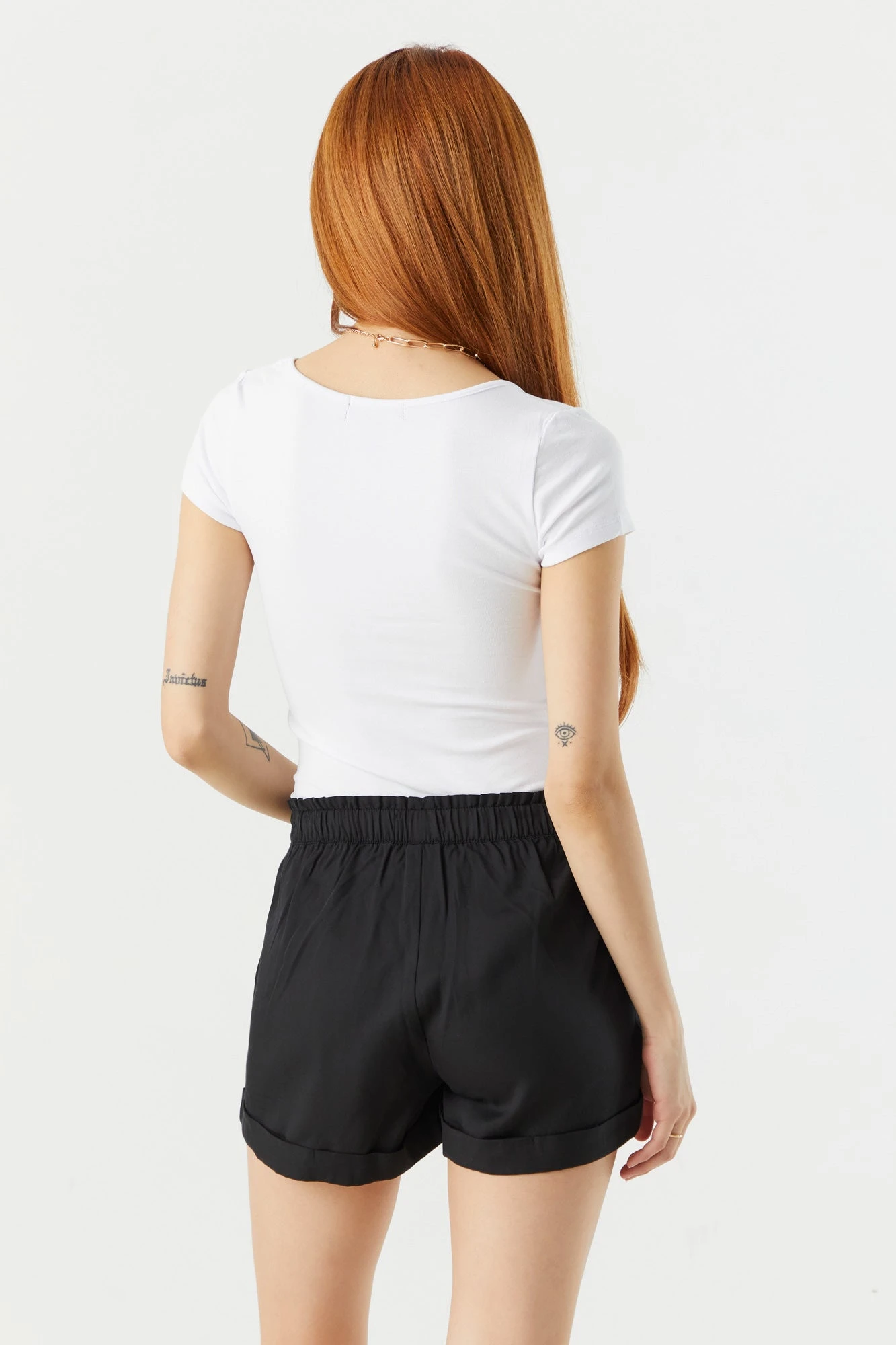 Self Tie Paperbag Short 7 Self Tie Paperbag Short - Image 5