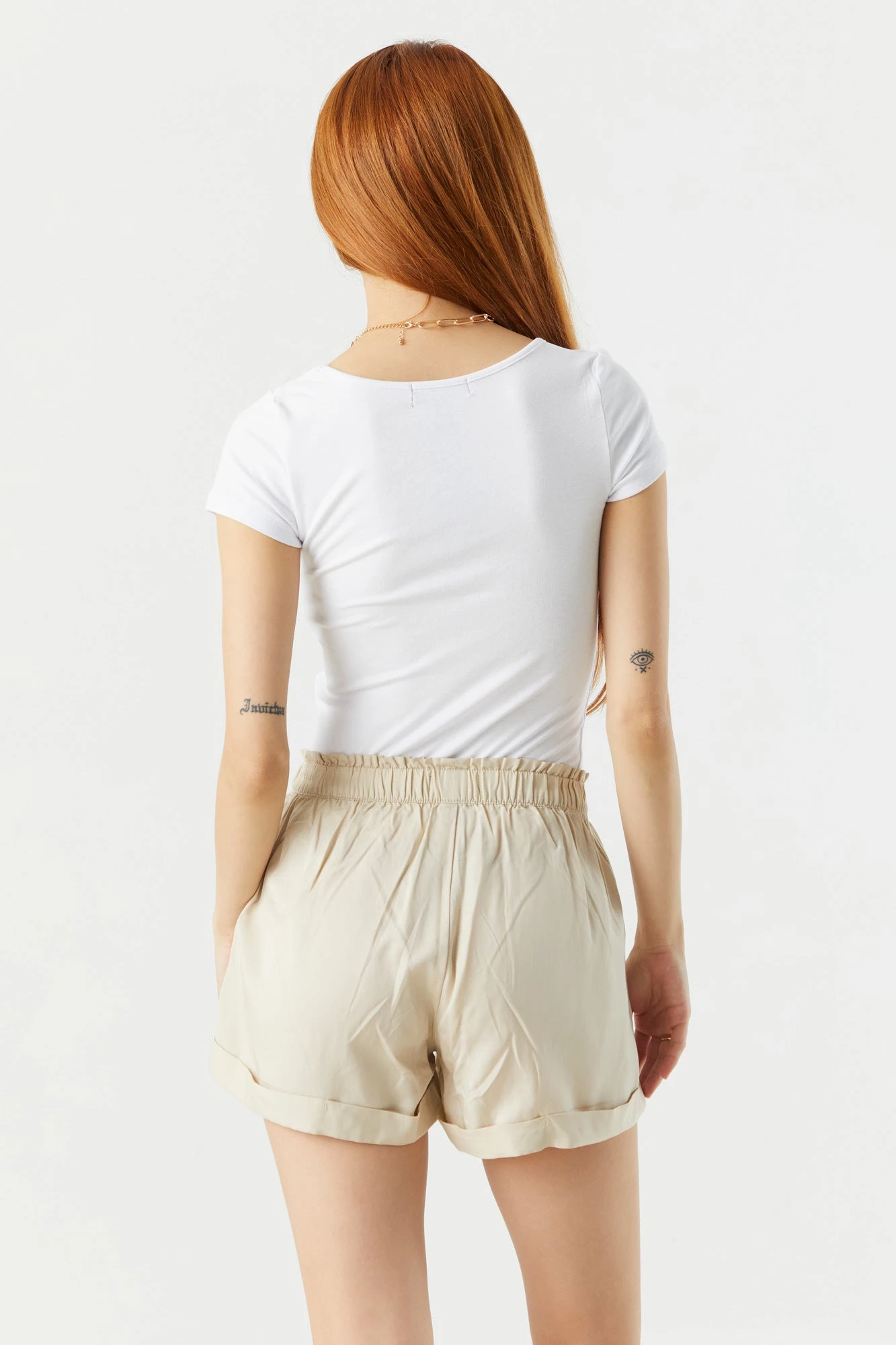 Self Tie Paperbag Short 10 Self Tie Paperbag Short - Image 8