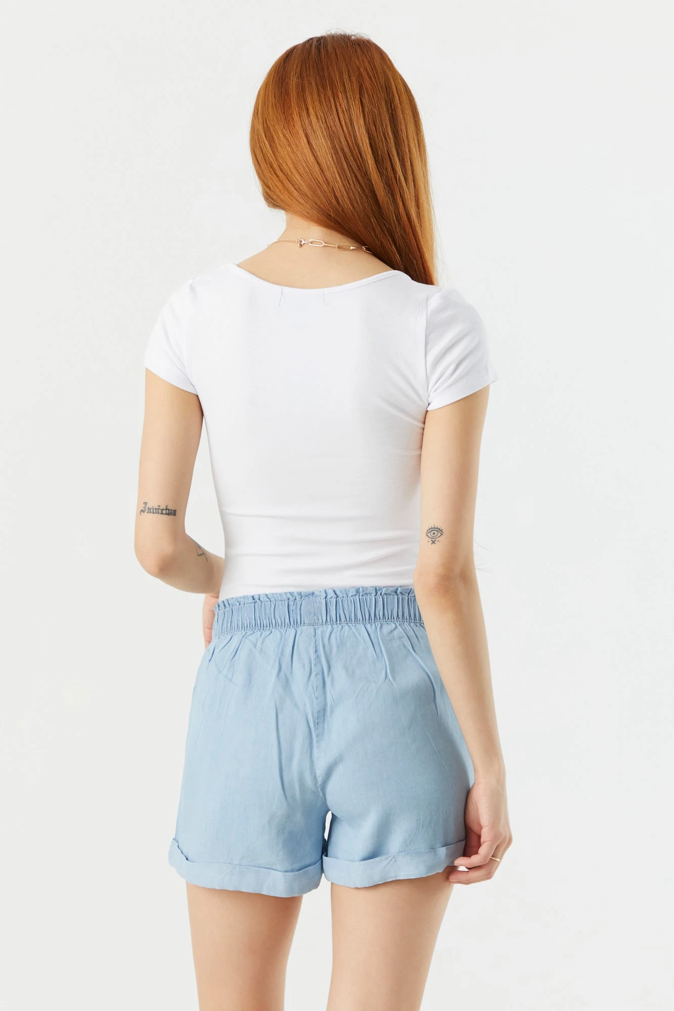 Self Tie Paperbag Short 13 Self Tie Paperbag Short - Image 11