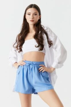 High-Rise Cargo Short 23 High-Rise Cargo Short -Mini Aura Shop 053465533431 40