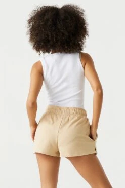 High Rise Fleece Short -Mini Aura Shop 053658925865 24 1