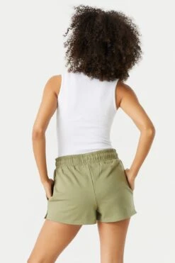 High Rise Fleece Short -Mini Aura Shop 053658925865 31 1