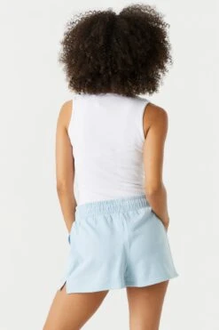 High Rise Fleece Short -Mini Aura Shop 053658925865 45 1