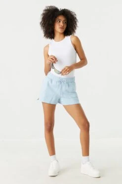 High Rise Fleece Short -Mini Aura Shop 053658925865 45 2