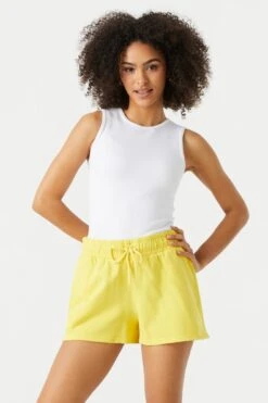 High Rise Fleece Short -Mini Aura Shop 053658925865 71