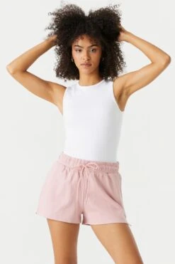 High Rise Fleece Short -Mini Aura Shop 053658925865 91