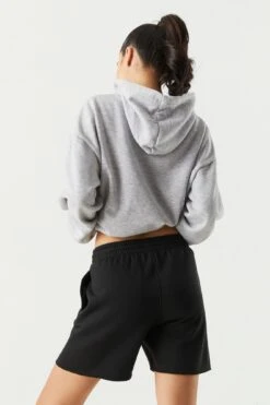 Fleece Boyfriend Short -Mini Aura Shop 053665665806 01 1