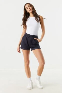 Basic Fleece Rolled Short 33 Basic Fleece Rolled Short -Mini Aura Shop 053665665808 05 2