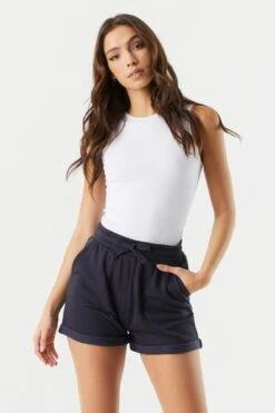 Basic Fleece Rolled Short 31 Basic Fleece Rolled Short -Mini Aura Shop 053665665808 05