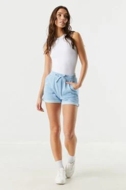 Basic Fleece Rolled Short 24 Basic Fleece Rolled Short -Mini Aura Shop 053665665808 45 2