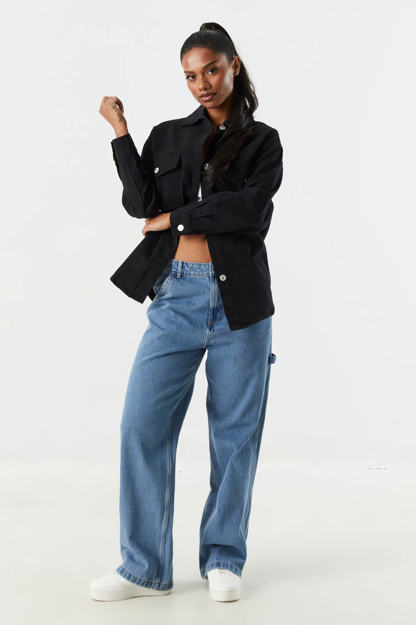 Denim Shacket 8 Denim Shacket - Image 6