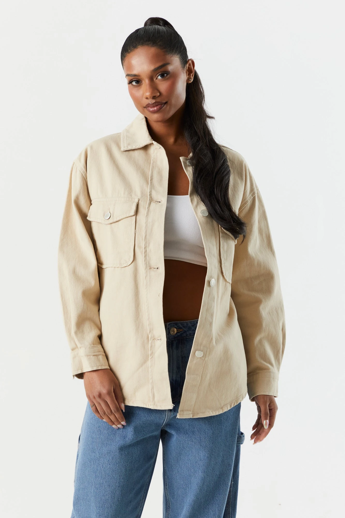 Denim Shacket 9 Denim Shacket - Image 7