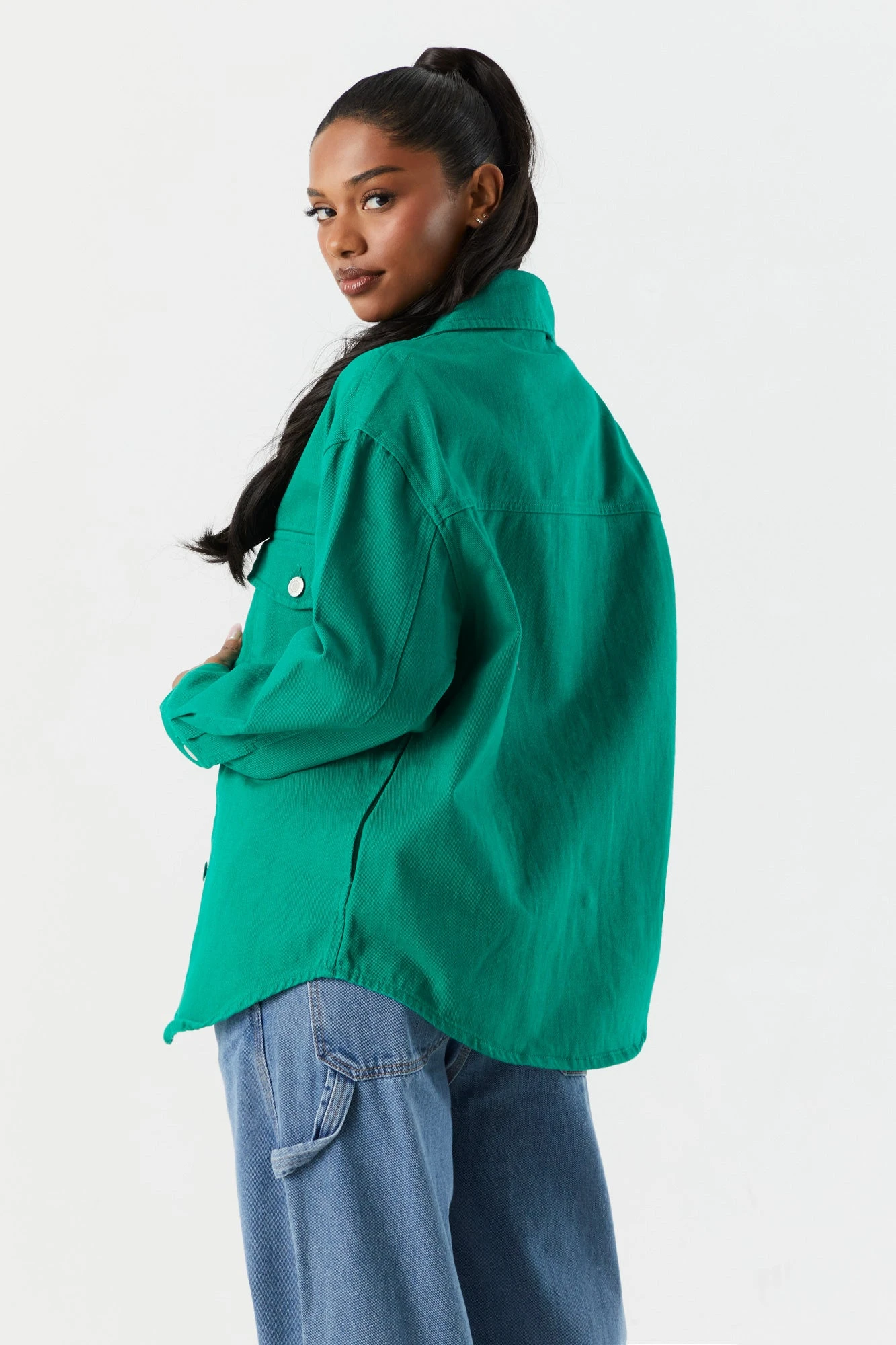 Denim Shacket 13 Denim Shacket - Image 11