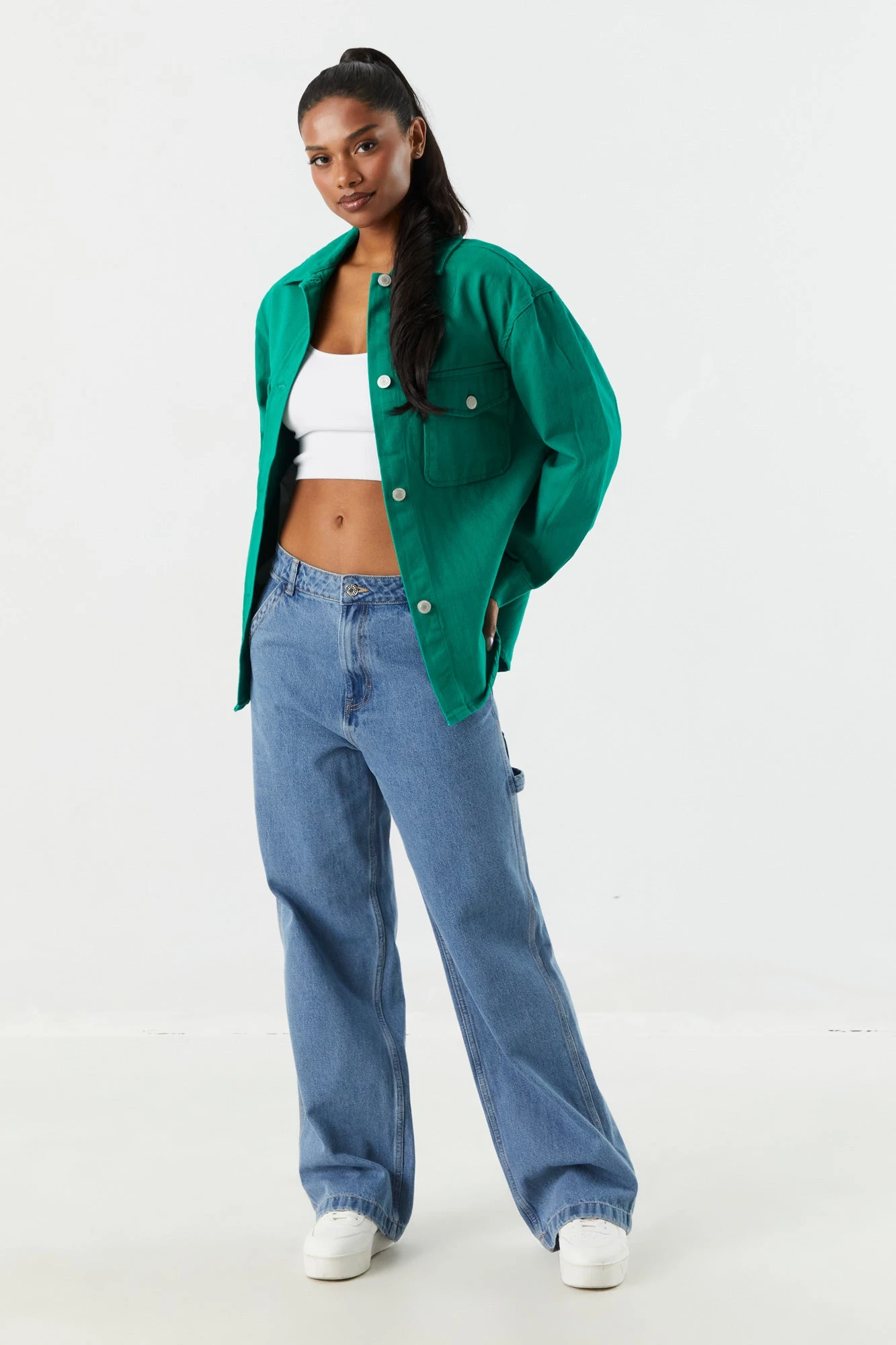 Denim Shacket 14 Denim Shacket - Image 12