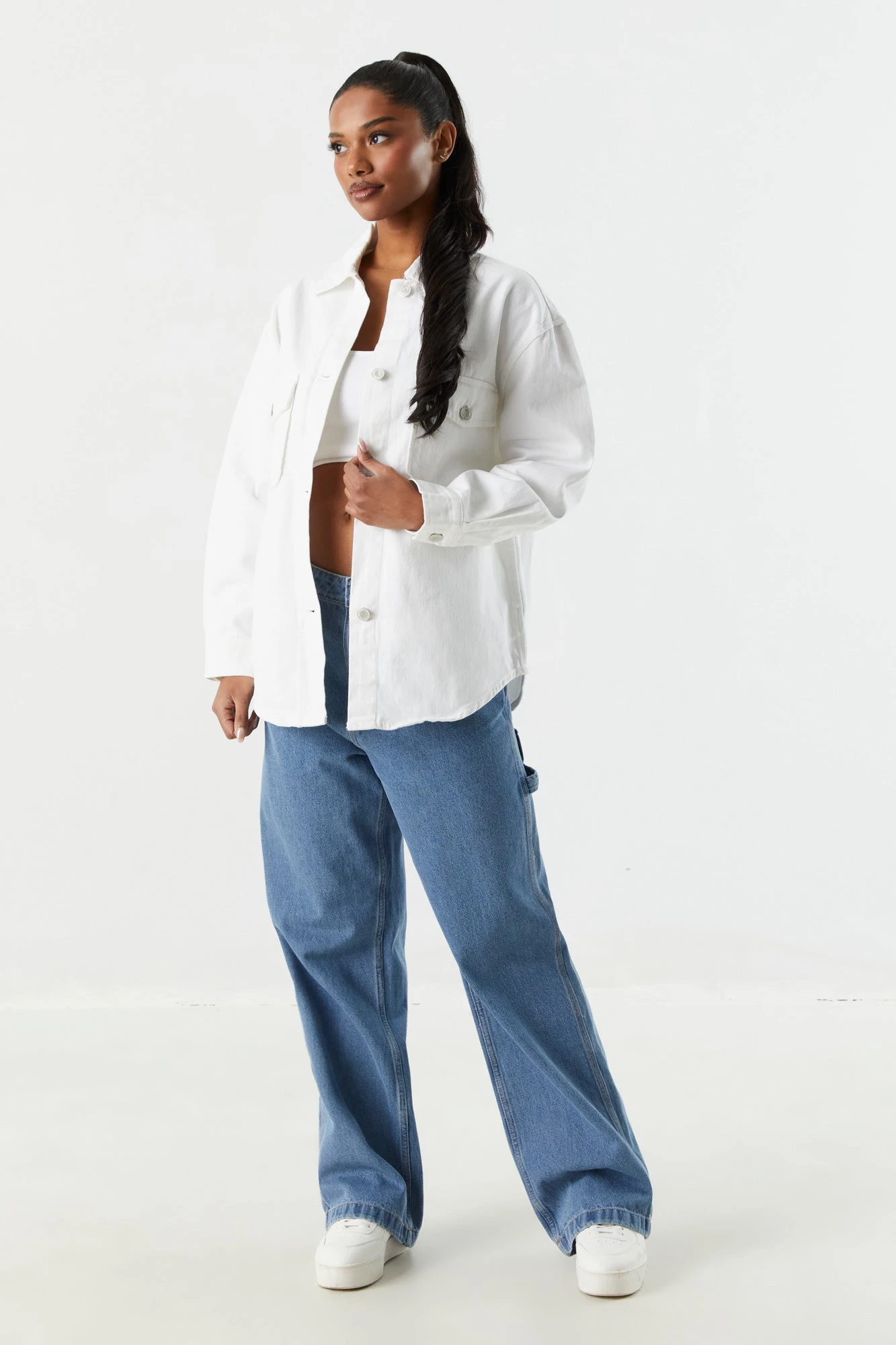 Denim Shacket 5 Denim Shacket - Image 3