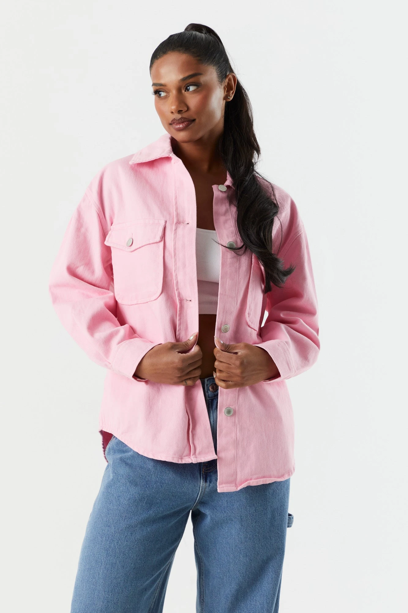 Denim Shacket 15 Denim Shacket - Image 13