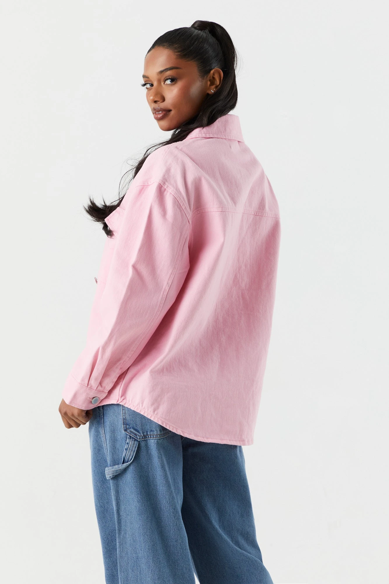 Denim Shacket 16 Denim Shacket - Image 14