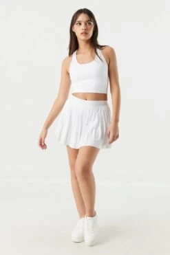 Sommer Ray Ribbed Scoop Neck Active Tank -Mini Aura Shop 058603036069 10 2