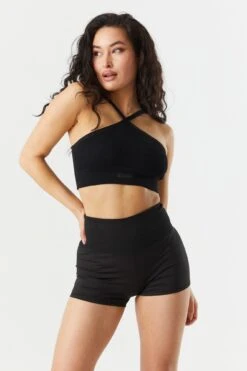 Ribbed Active Shortie -Mini Aura Shop 058703036332 01