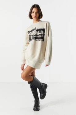 Seattle Graphic Fleece Sweatshirt -Mini Aura Shop 070603539214 12 2