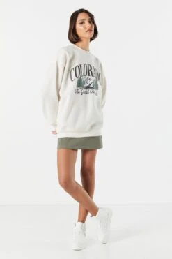 Colorado Graphic Fleece Sweatshirt -Mini Aura Shop 070603539214 35 2