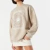 Moonlit Dreams Graphic Fleece Sweatshirt
