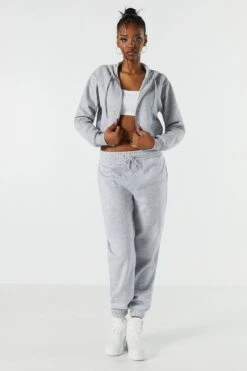 High Rise Fleece Jogger -Mini Aura Shop 070739078867 04