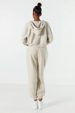 High Rise Fleece Jogger -Mini Aura Shop 070739078867 12 2