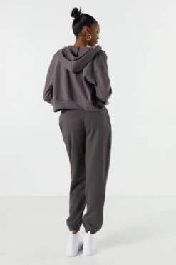 High Rise Fleece Jogger -Mini Aura Shop 070739078867 05 2