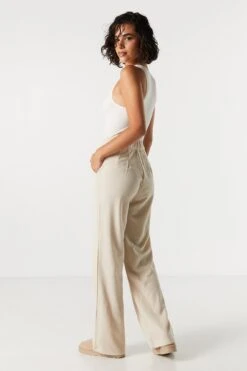 Crepe High Rise Dress Pant -Mini Aura Shop 071248280290 35 2